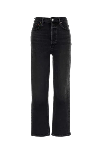 Agolde Black Denim Jeans