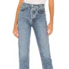 AGOLDE 90'S PINCH WAIST HIGH RISE STRAIGHT JEANS
