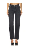 Agolde Black Wyman Jeans In Hitch