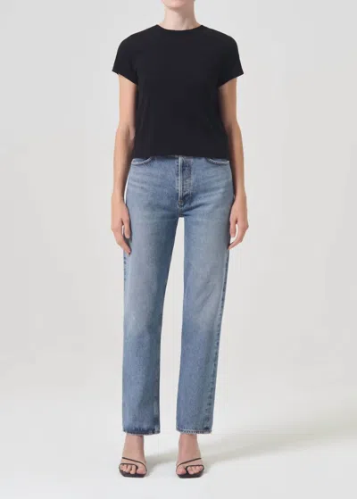 AGOLDE 90'S PINCH WAIST JEAN IN NAVIGATE