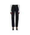 Agolde 90's Pinch Waist In Black
