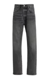 Agolde 90's Pinch Waist Long In Black
