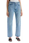 Agolde Ladies Infinite Vintage Indigo 90s Pinch Waist High Rise Straight Jeans In Multi