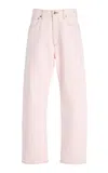 Agolde Low Curve Jeans Cosmos In Pink