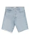 Agolde 90's Shorts In Blue