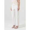 Agolde 90's Mid Rise Cropped Straight Leg Jeans In Fortune Cookie