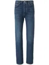 Agolde 90's Pinch Waist High Rise Straight In Range In Blau