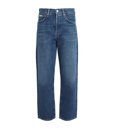 Agolde 90's Straight Jeans In Blue