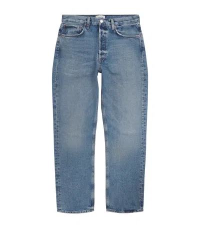 Agolde 90's Straight Jeans In Blue