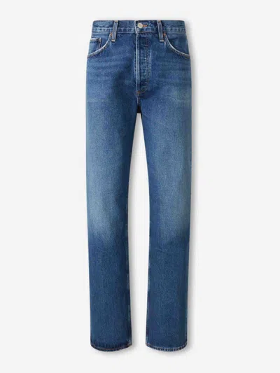 Agolde 90's Straight Leg Jeans In Blue