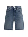 Agolde 90s Bermuda Shorts In Ruin (md Vint Ind Cut)