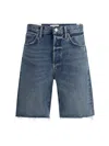 Agolde 90s Bermuda Shorts In Ruin (md Vint Ind Cut)
