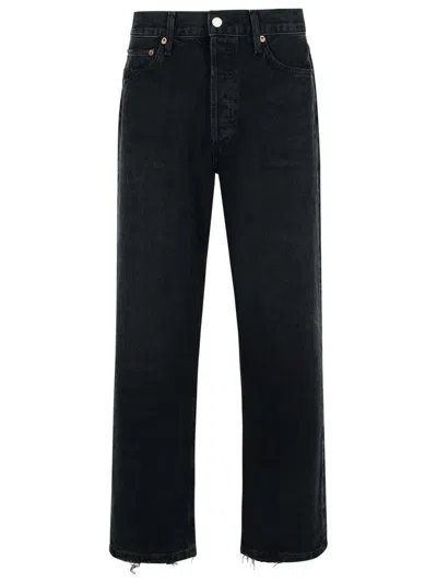 AGOLDE AGOLDE '90'S' BLACK DENIM JEANS