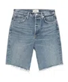 Agolde Blue 90s Denim Shorts