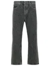 Agolde '90's' ' Fresh' Cotton Jeans In Black