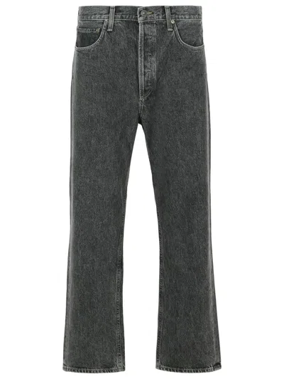 Agolde '90's' ' Fresh' Cotton Jeans In Black