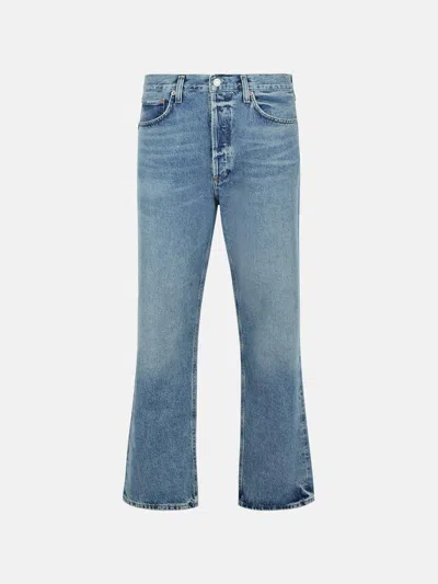 Agolde '90's' 'friction' Cotton Jeans In Blue