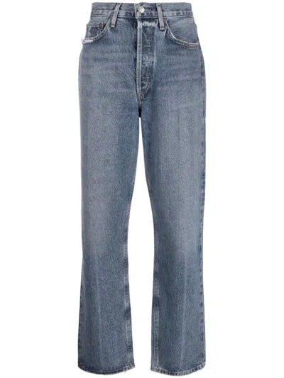 Agolde 90`s Jean Clothing In Blue