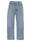 Agolde Low-slung Baggy Jeans In Blue