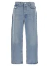 Agolde Low-slung Baggy Jeans In Blue