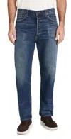 Agolde Blue Washed Jeans In Regenerated Denim In Illuminate