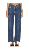 Agolde 90s Mid Rise Loose Fit Jeans In Blue