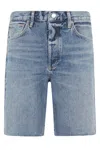 Agolde 90's Mid Rise Loose Shorts In Rnu Ruin