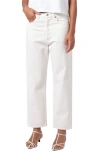 Agolde Criss Cross Straight Jeans In Fortune Cookie (natural)