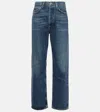 Agolde V-waist Baggy Jeans In Blue