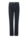 Agolde 90s Pimch Waist Long In Polished In Blue