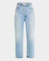 Agolde Parker Straight Jean In Swap Meet In Ripple