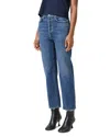 Agolde Pinch Waist Cropped Organic High-rise Flared Jeans In Solace