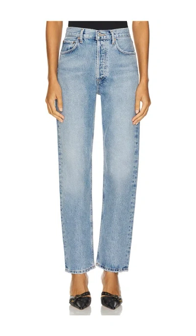 AGOLDE 90S PINCH WAIST HIGH RISE STRAIGHT JEANS