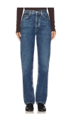 Agolde Pinch Waist Cropped Organic High-rise Flared Jeans In Control