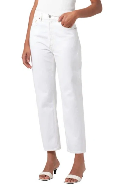 AGOLDE AGOLDE '90S PINCH WAIST HIGH WAIST CROP STRAIGHT LEG JEANS