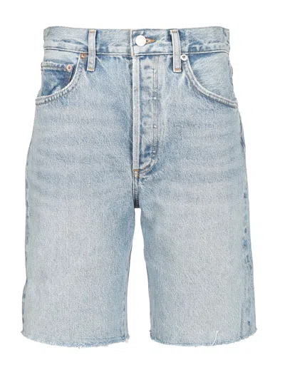 Agolde 90s Shorts In Blue