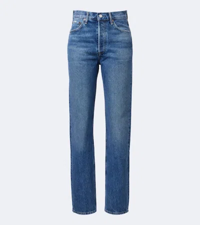 Agolde '90s Straight Jeans In Blue
