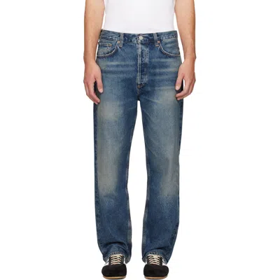 Agolde 90s-style Jeans In Blue