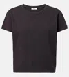 Agolde T-shirt Adine Shrunken Aus Baumwoll-jersey