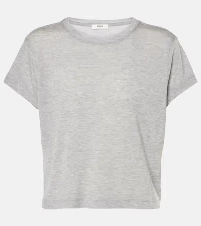 AGOLDE ADINE COTTON JERSEY T-SHIRT