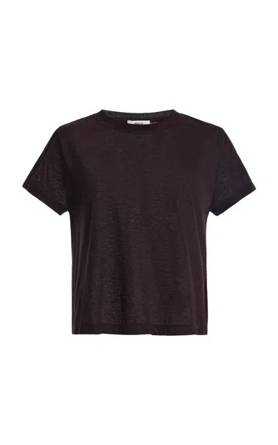 Agolde Adine Jersey T-shirt In Purple