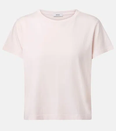 Agolde T-shirt Adine Shrunken Aus Baumwoll-jersey