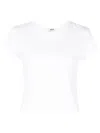 Agolde Adine T-shirt In White