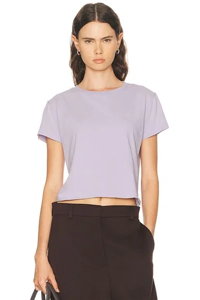 Agolde Adine Tee Shirt In Purple