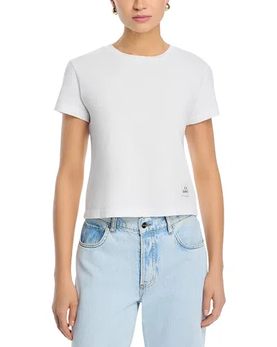 Agolde Adine Tee In Gray