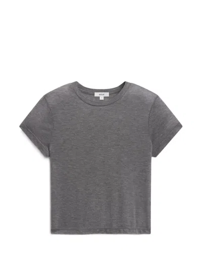 Agolde Adine T-shirt In Gray