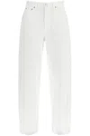 Agolde Ae Women's Low-slung Baggy Jeans In White
