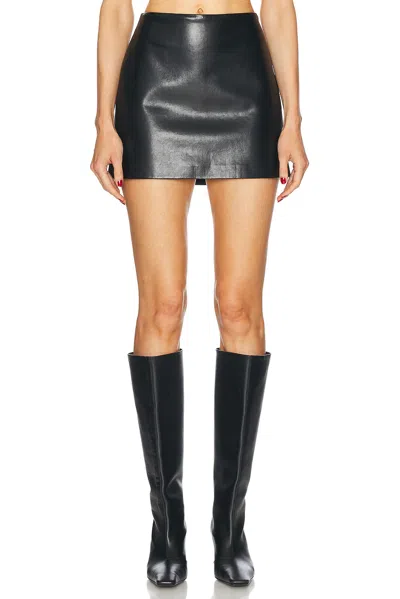 AGOLDE AGDA MINI SKIRT