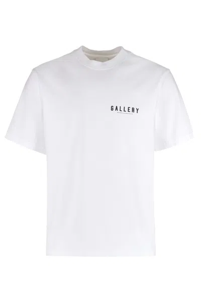 Agolde X Rsvp Gallery -- Cotton Crew-neck T-shirt In White