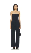 Agolde Agyness Jumpsuit In Black